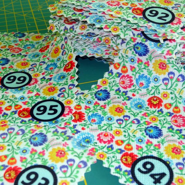 printing on fabric swatch pack